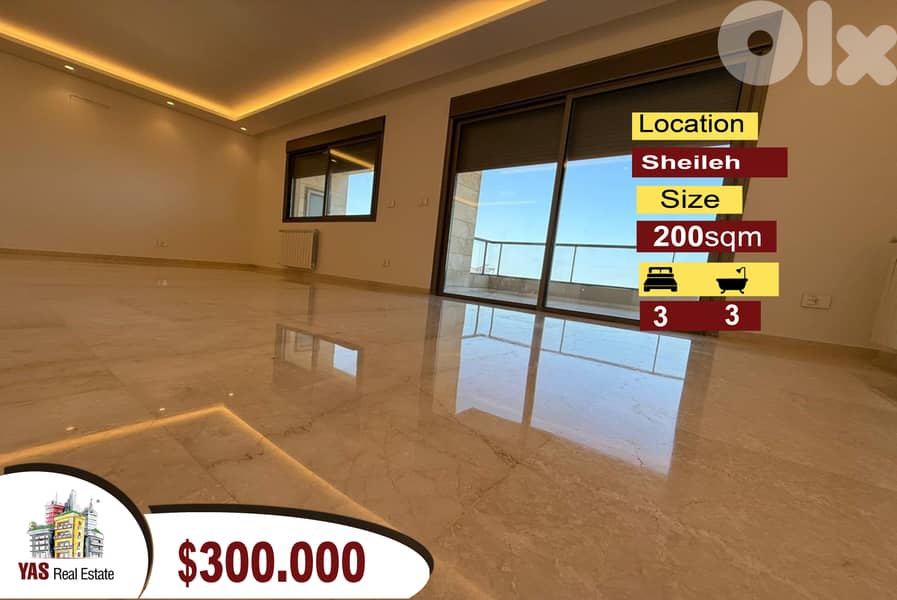 Sheileh 200m2 | Luxury | Prime Location | Decorated | KS | 0