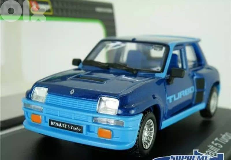 Renault 5 Turbo diecast car model 1:32 0