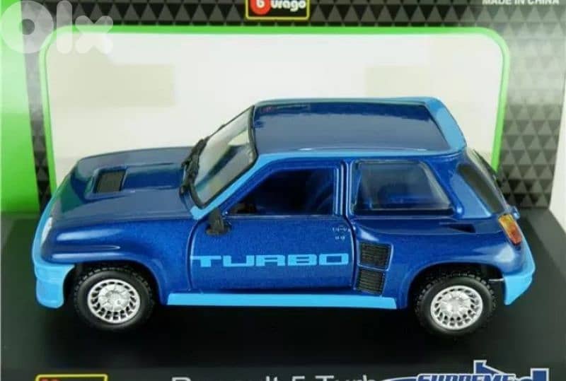 Renault 5 Turbo diecast car model 1:32 1