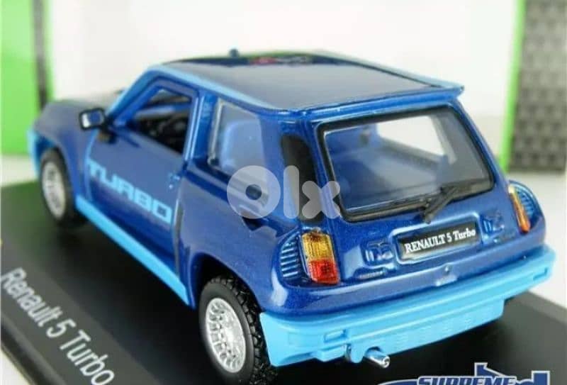 Renault 5 Turbo diecast car model 1:32 2