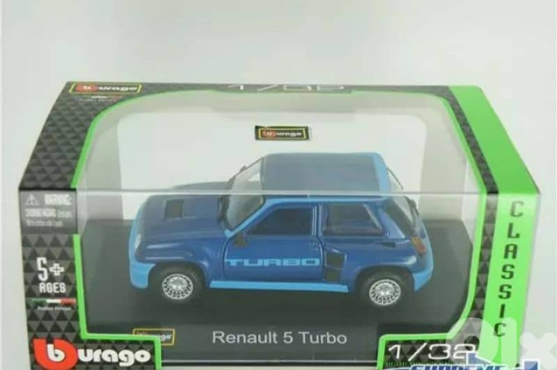 Renault 5 Turbo diecast car model 1:32 4