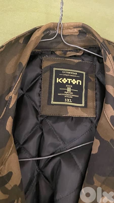 military jacket camo size xxxl 1