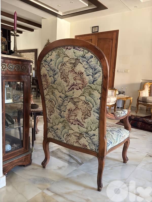 2 Antique armchairs 3