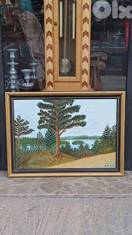 لوحة رسم زيتي 0