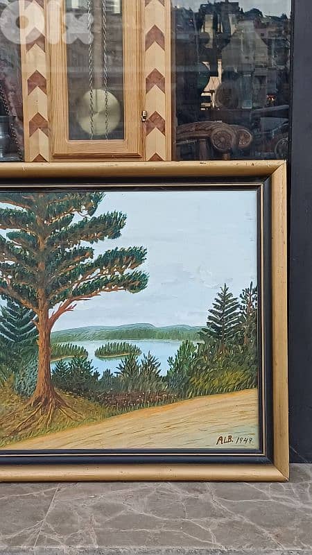 لوحة رسم زيتي 2