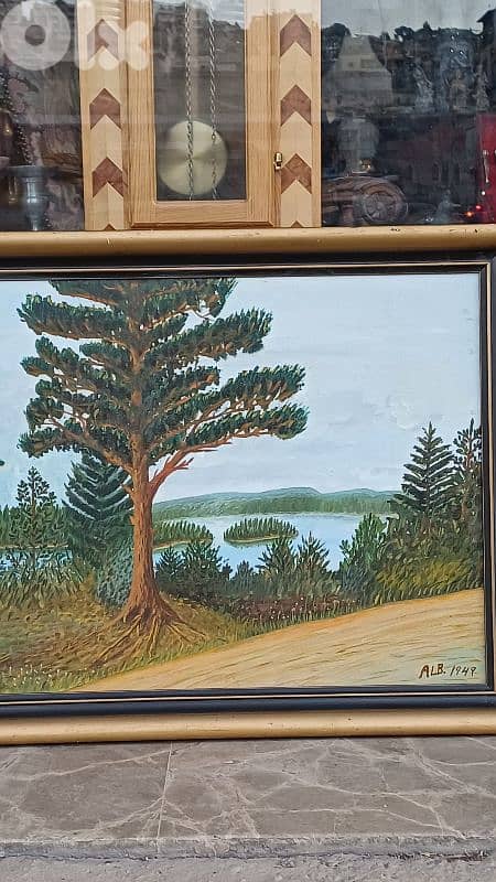 لوحة رسم زيتي 6