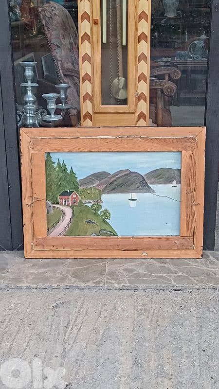 لوحة رسم زيتي 11