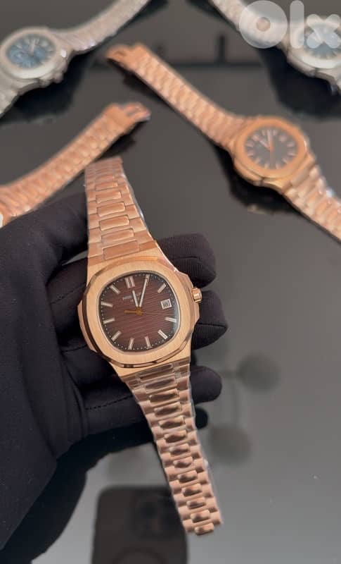 Patek philippe nautilus rose gold 0