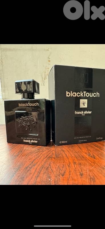 Frank Olivier Black Touch Perfume Eau de Toilette 100ml Made in France 0