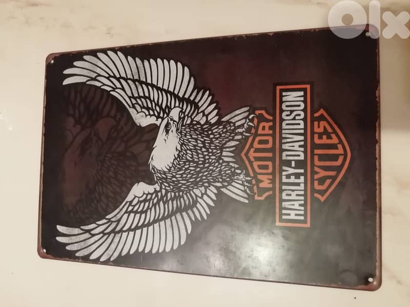 Harley Davidson tin plate 30*20 0