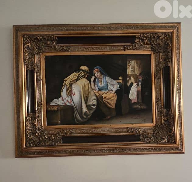 لوحة زيتية بسعر مغري 0