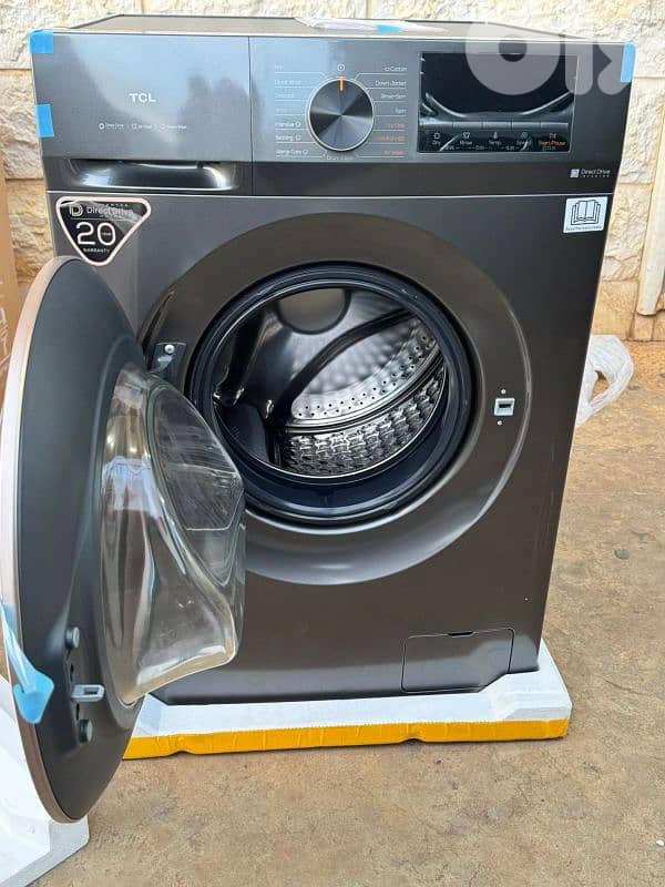 Washer&Dryer TCL 10kg/7kg غسالة مع نشافة تي سي أل 1