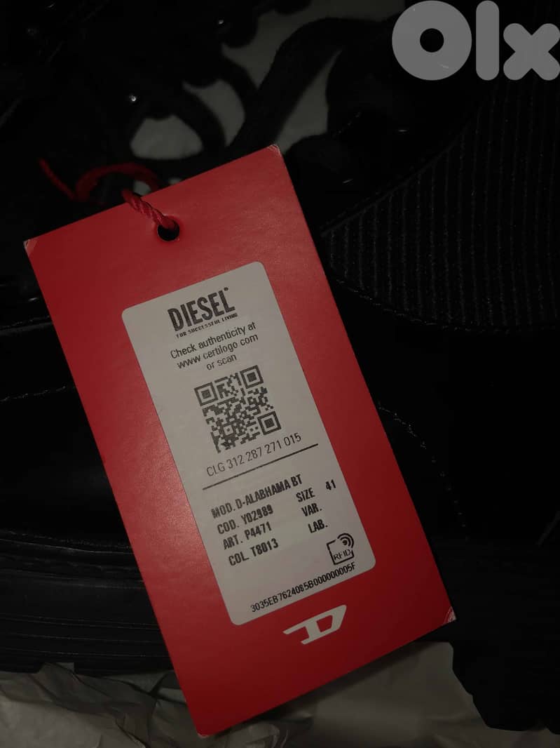 DIESEL - Black D-alabhama Bt Boots In T8013 Size 41 13