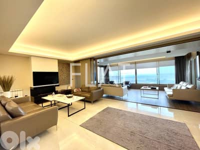 Panoramic fully furnished penthouse for sale in Naccache