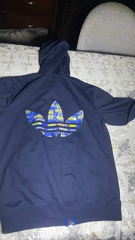 adidas jacket hoodie size L original 1