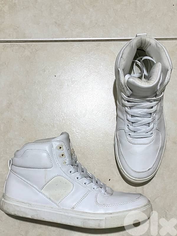 Bershka white shoes 41 2