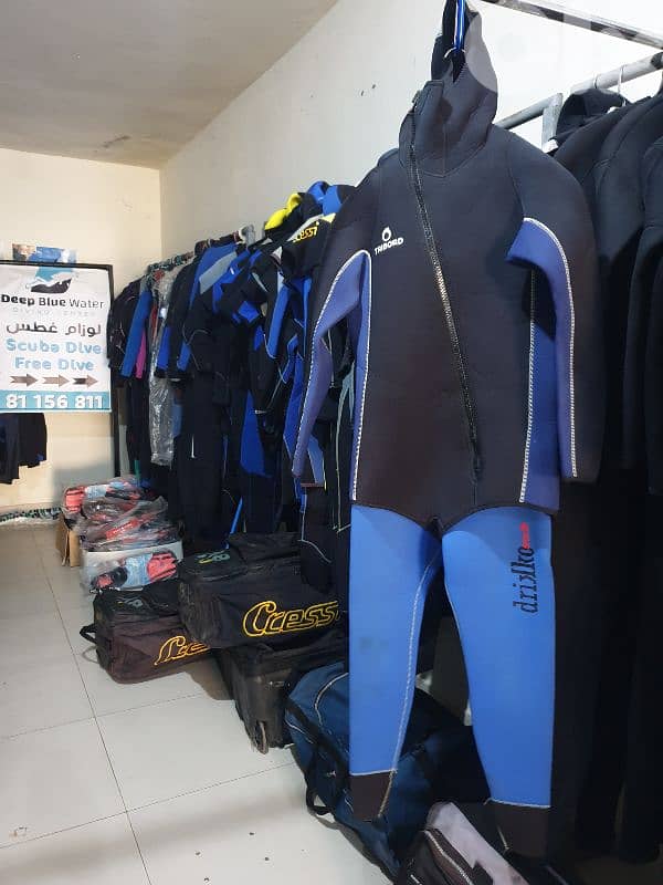 wet suit 185$ 1