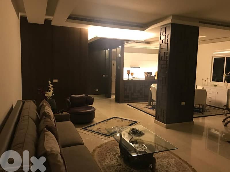 190 Sqm|Prime location apartment for sale in Mar Takla | Mountain view 0