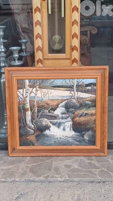 لوحة رسم زيتي 1