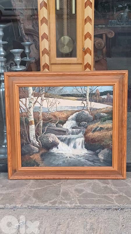 لوحة رسم زيتي 2