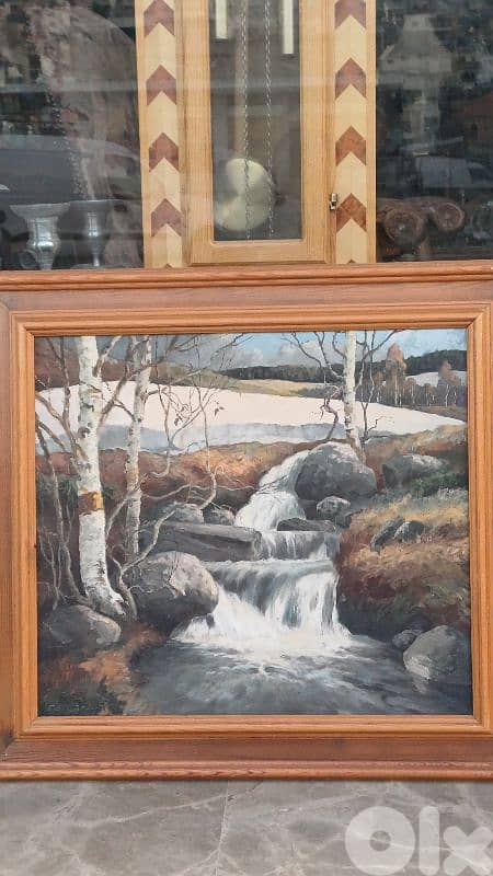 لوحة رسم زيتي 4