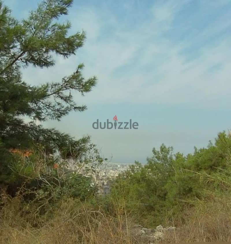 898 Sqm | Land for sale in Roumieh | Panoramic Mountain & sea view 0