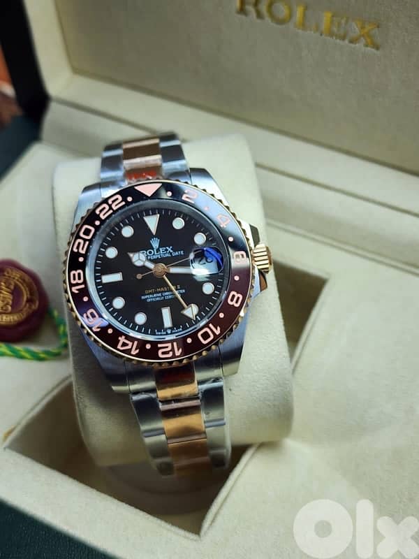 rolex gmt master ll root beer 0