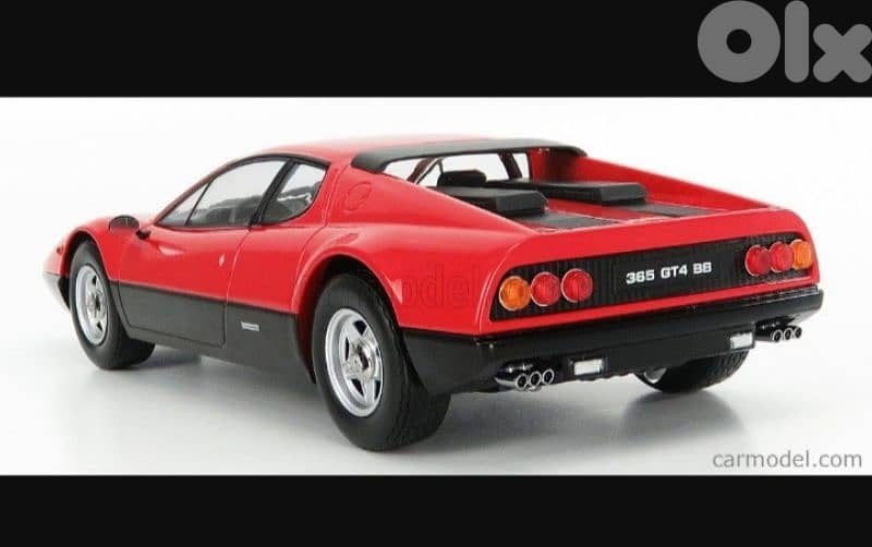 Ferrari 365 GT4 BB 1973 diecast car model 1;18. 3