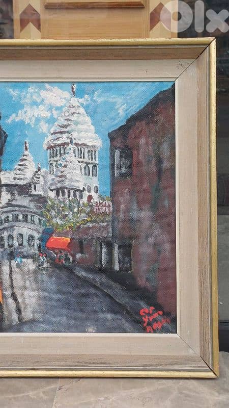 لوحة رسم زيتي اوروبية 3