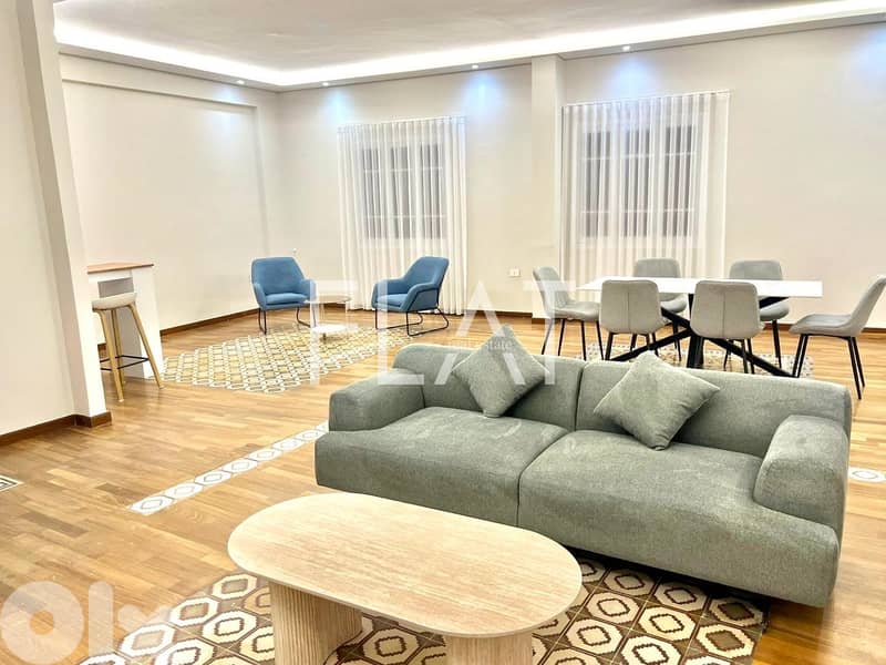 Fully Furnished Apartment for Rent in Achrafieh شقة للأجار في الأشرفية 0