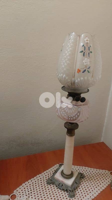 شمعدان رخام قديم 0