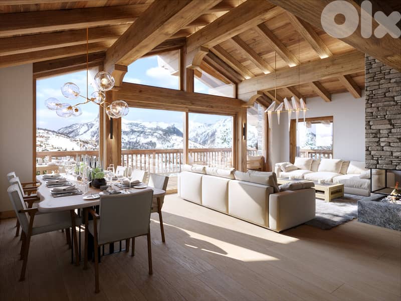 CHALET FOR SALE IN FAQRA CLUB WITH PAYMENT FACILITIES,فقرا (KFA-188) 1