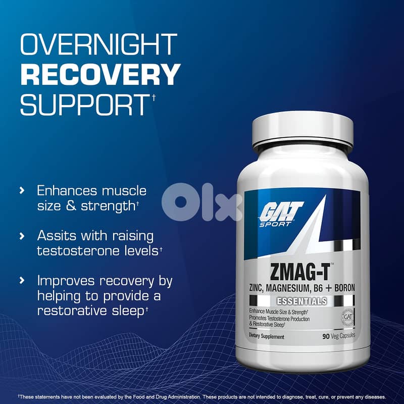 GAT ZMAG (Zinc + Magnesium + Boron) 90 caps 0