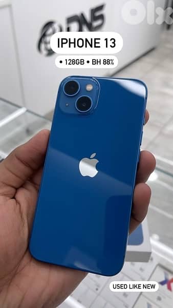 iphone 13  128G  blue color 0