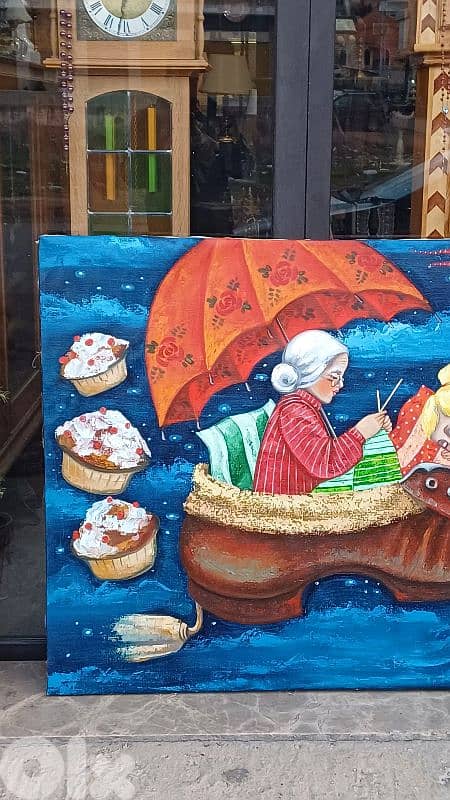 لوحة رسم زيتي روسيّة 2