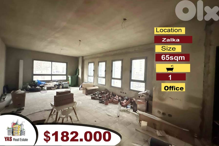 Zalka 65m2 |  Office | Prime Location | Last Phase | Brand New | MJ | 0