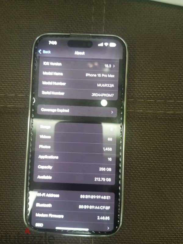 iphone 15 pro max 256 gb 5