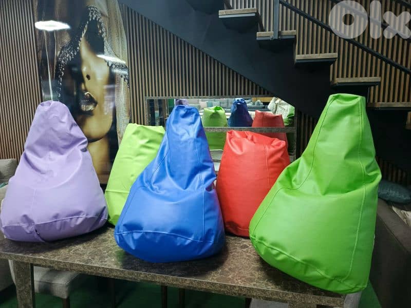 بوف جلد ولادي. Pouf for kids 1