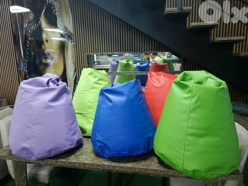 بوف جلد ولادي. Pouf for kids 3