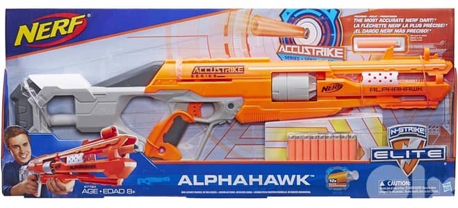 Nerf Ner Accustrike Alphahawk Action