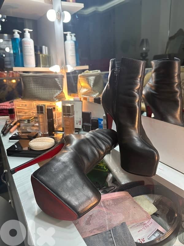 Boots for sale christian italy 37 louboutin 8