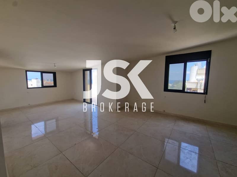 L13988-Roof Apartment with a Nice View for Sale in Batroun 0