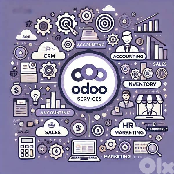 الإدارة والمحاسبة لشركتك عبر برنامج ODOO تواصل معنا 79107040 0
