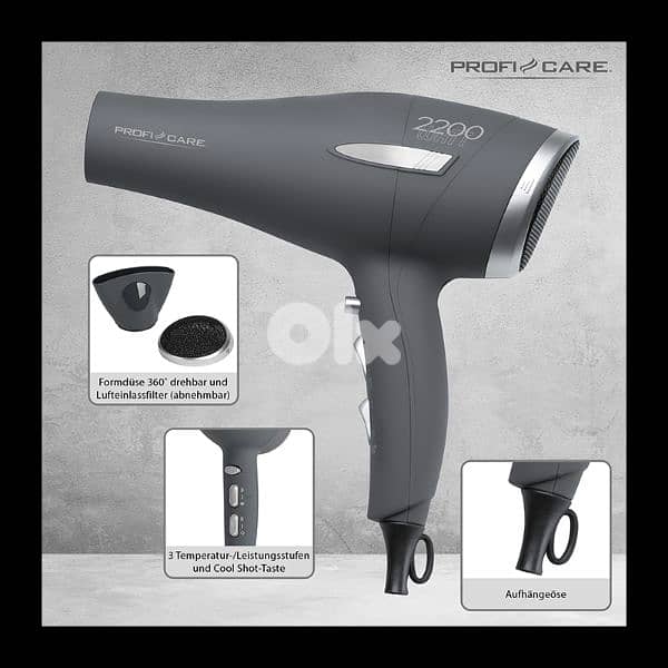 PROFESSIONAL HAIR DRYER سشوار 1