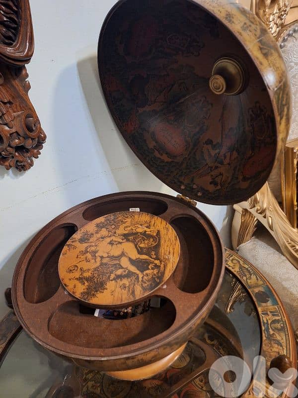 trolley globe bar vintage Italy original 5