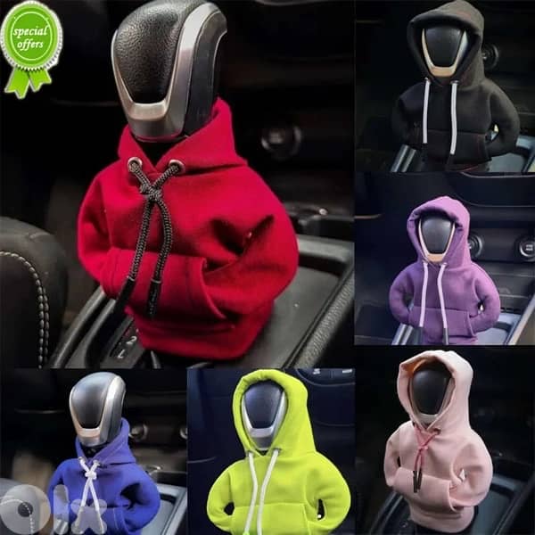 Auto Car Gear Shift Knob Cover Hoodie Sweatshirt 0