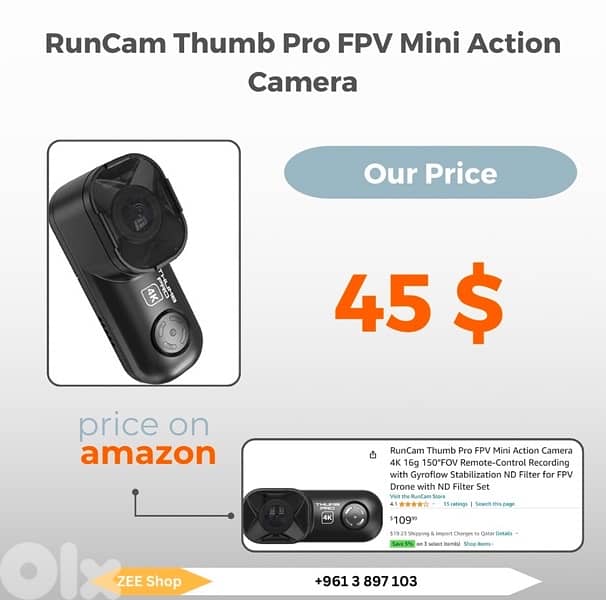 Mini Camera Thumb Pro 0