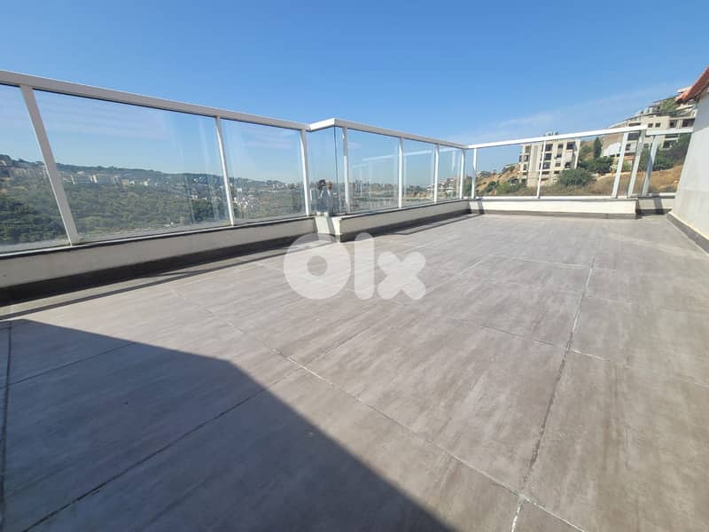 MANSOURIEH 350SQ NEW BUILDING PANORAMIC SEA VIEW + TERRACE , MA-213 0