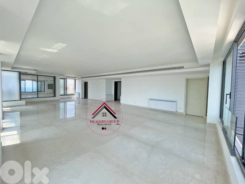 Sea View spacious apartment for sale in Ain el Mreisseh 0