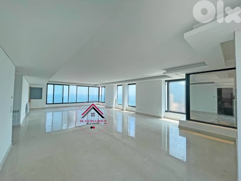 Sea View spacious apartment for sale in Ain el Mreisseh 0